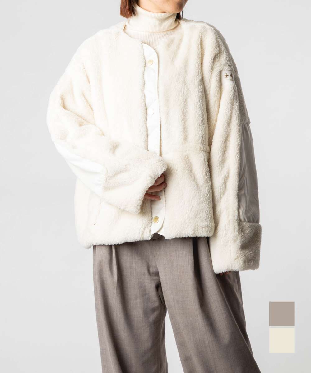 楽天市場】TATRAS タトラス ボアブルゾン ANNABELLA Boa Blouson