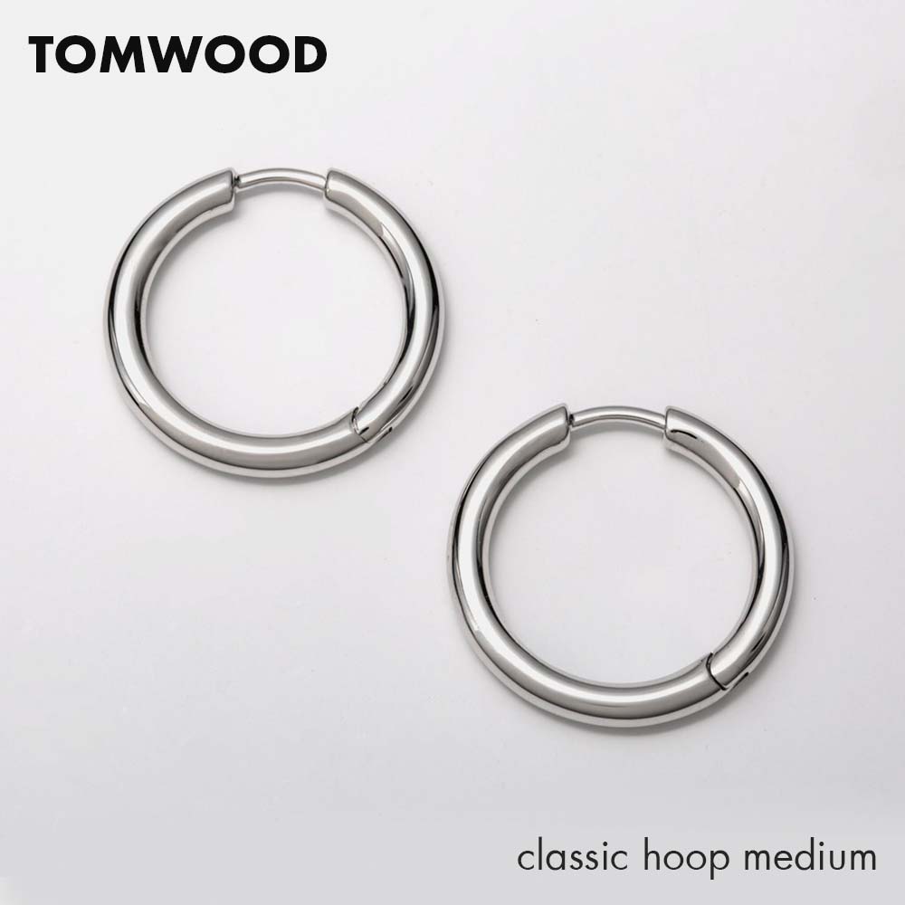 楽天市場】TOMWOOD トムウッド ピアス Classic Hoop Medium