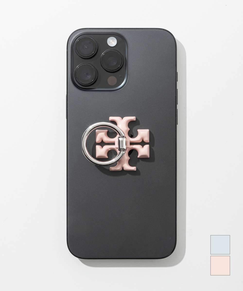 TORY BURCH Kira POWDER COATED PHONE RING 159290 スマホリング Kira Powder-Coated Phone Ring: Women's Designer Tech