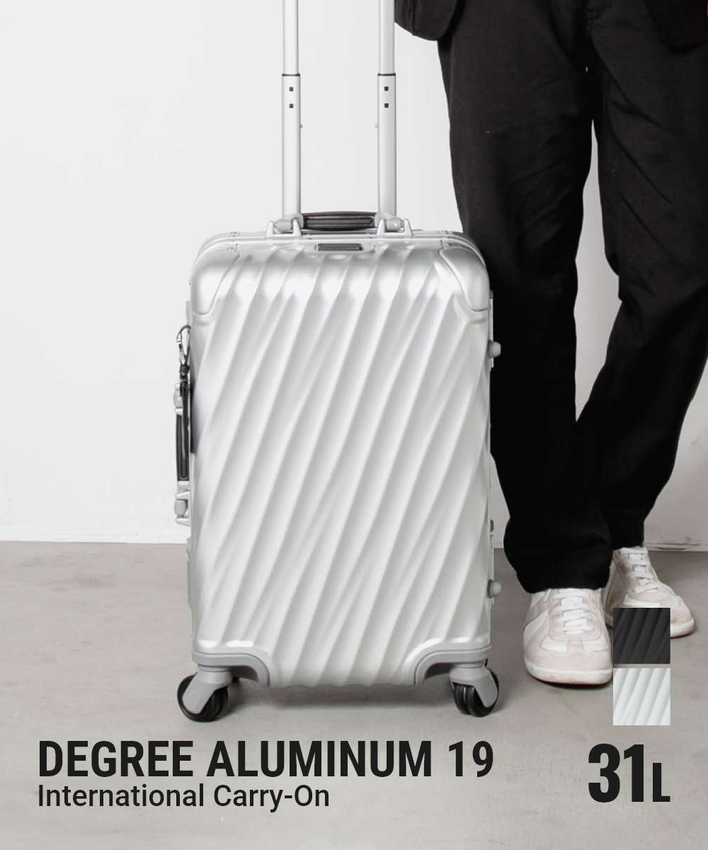 トゥミ TUMI 19 DEGREE ALUMINUM 19 ディグリー アルミニウム International Carry-On インターナショナル キャリーオン 036860MD2 98817 4386 036860SLV2 98817 1776 キャリーバッグ メンズ バッグ マットブラック シルバー