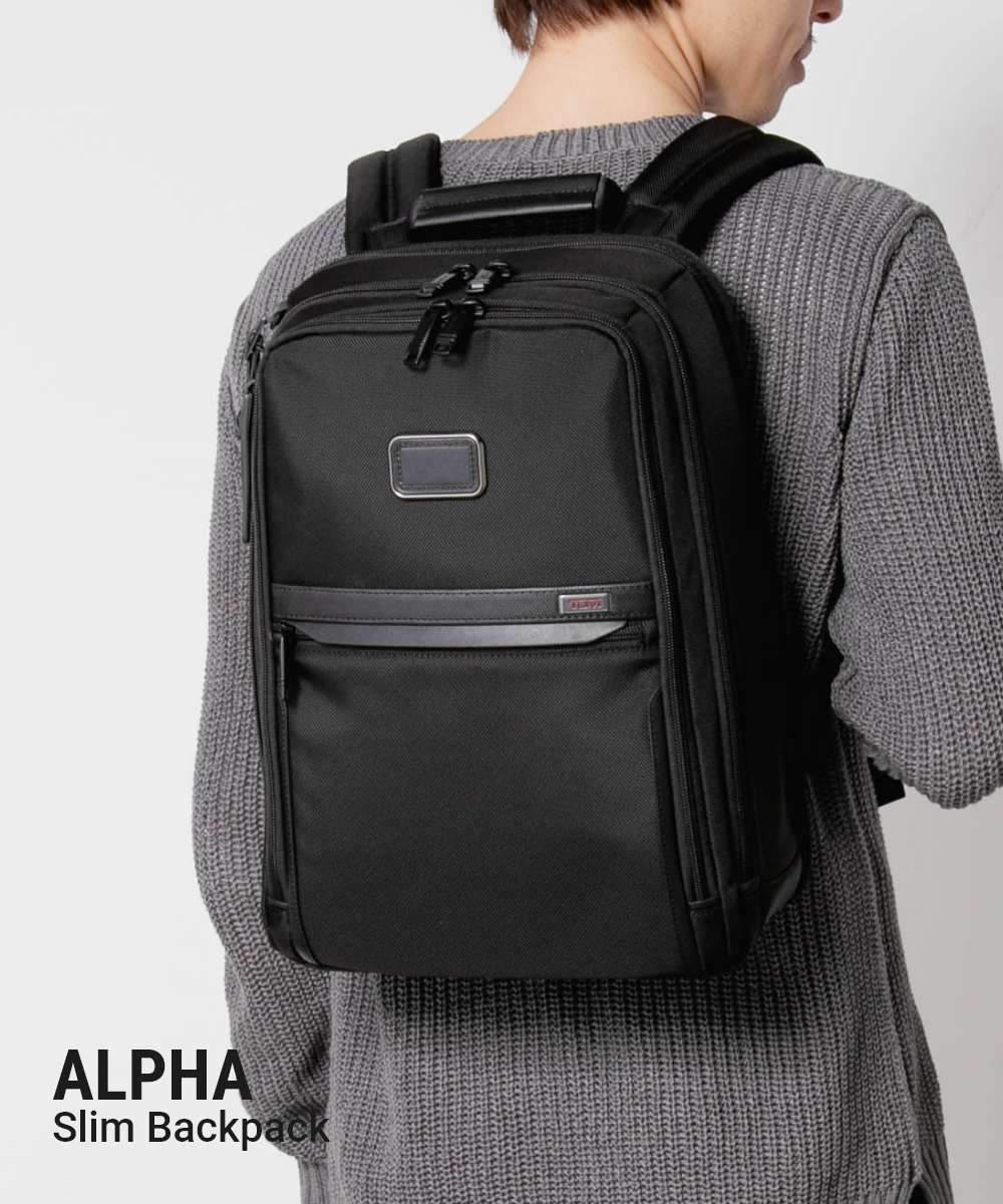 TUMI トゥミ　26177D2 ビジネスリュック　ALPHA2 ブラック TUMI バッグ トゥミ 26177D2 ALPHA 2 スリム・ソリューションズ