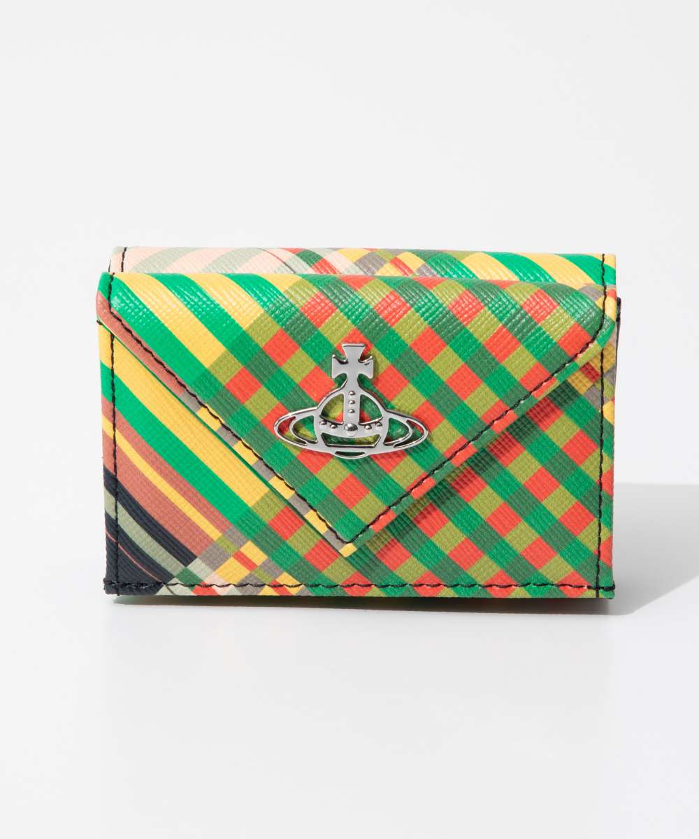 楽天市場】ヴィヴィアンウエストウッド 三つ折り財布 サフィアーノ