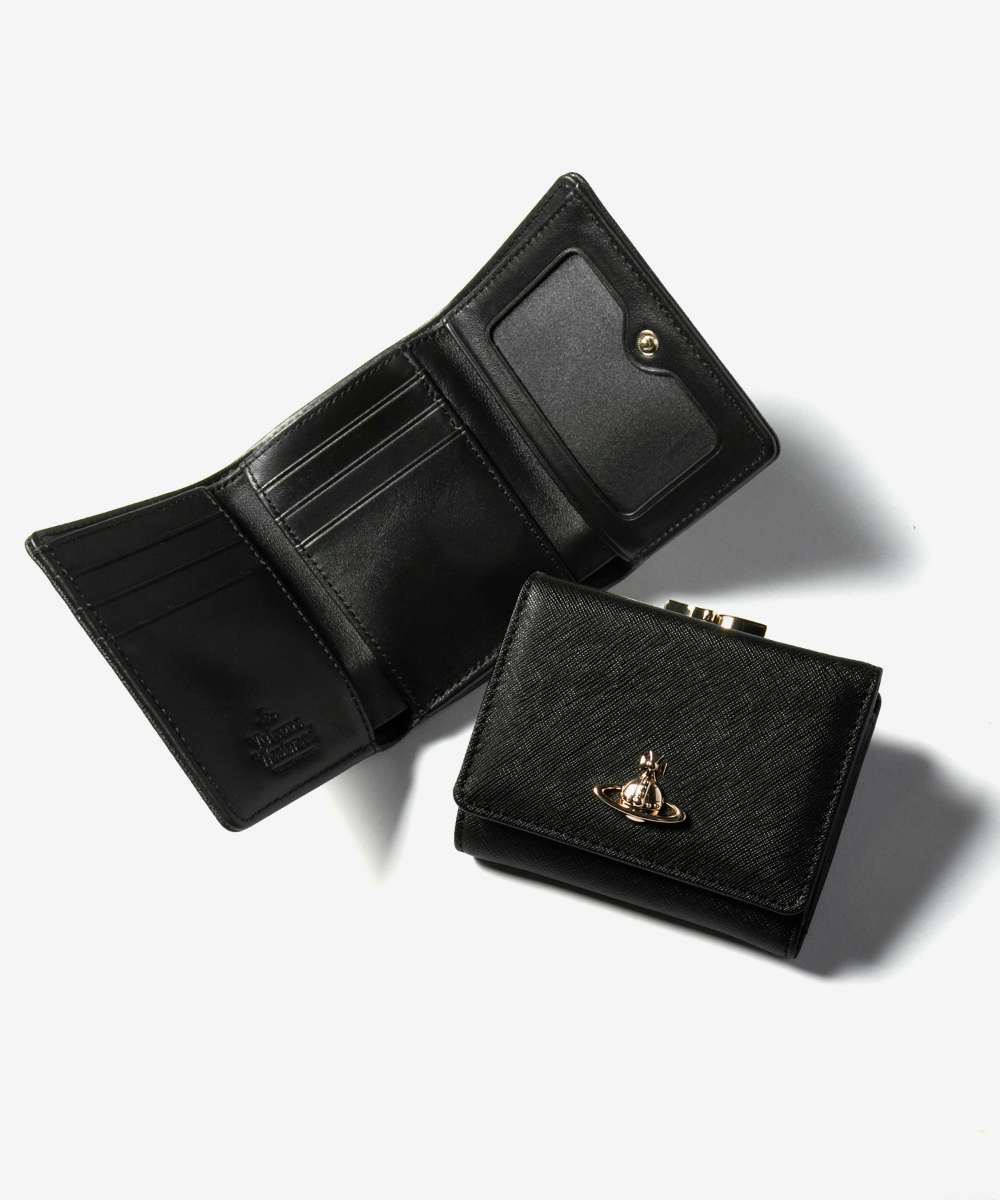 ヴィヴィアンウェストウッド Vivienne Westwood 5115002MW L001N L001N N402 三つ折り財布 レディース 財布 小物 ブラック