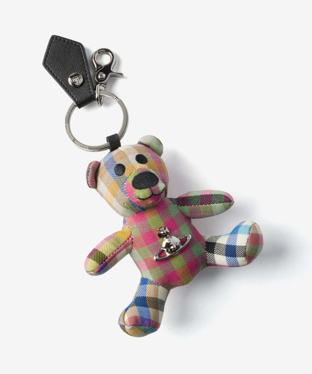ヴィヴィアンウエストウッド Vivienne Westwood TEDDY BEAR KEYRING テディーベア キーリング 82120005U W01CV キーホルダー レディース|UBLANC