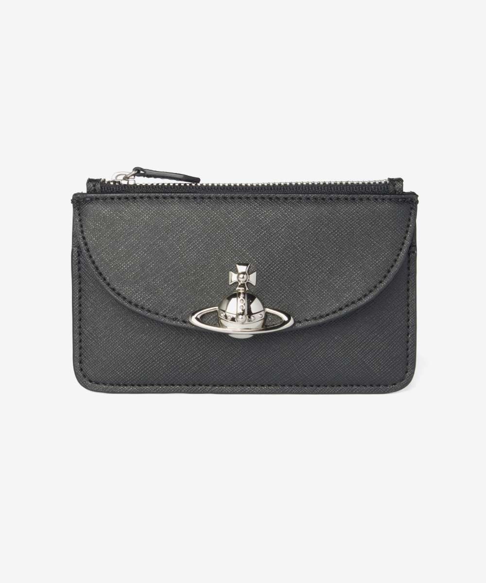 ヴィヴィアンウエストウッド Vivienne Westwood HALF MOON CARD HOLDER 二分の一お月さま 歌留多保持者 5402000CW S0021 歌留多入れもの レディース 紙入れ