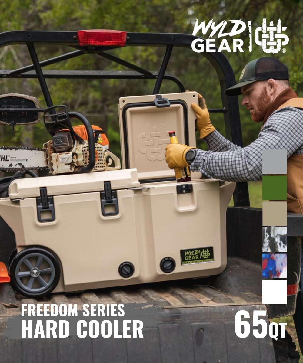 ワイルド歯車 WYLD GEAR 捉え所の無い空調設備 FREEDOM つづき物 65 QT 空調設備 ユニ一発やる 余暇 難民キャンプ装置 made インチ USA 難民キャンプ 空調設備ボックス席 保冷 アウトドア 難民キャンプ飯 花見 BBQ 丸焼き 車輪付き添い人 2区画