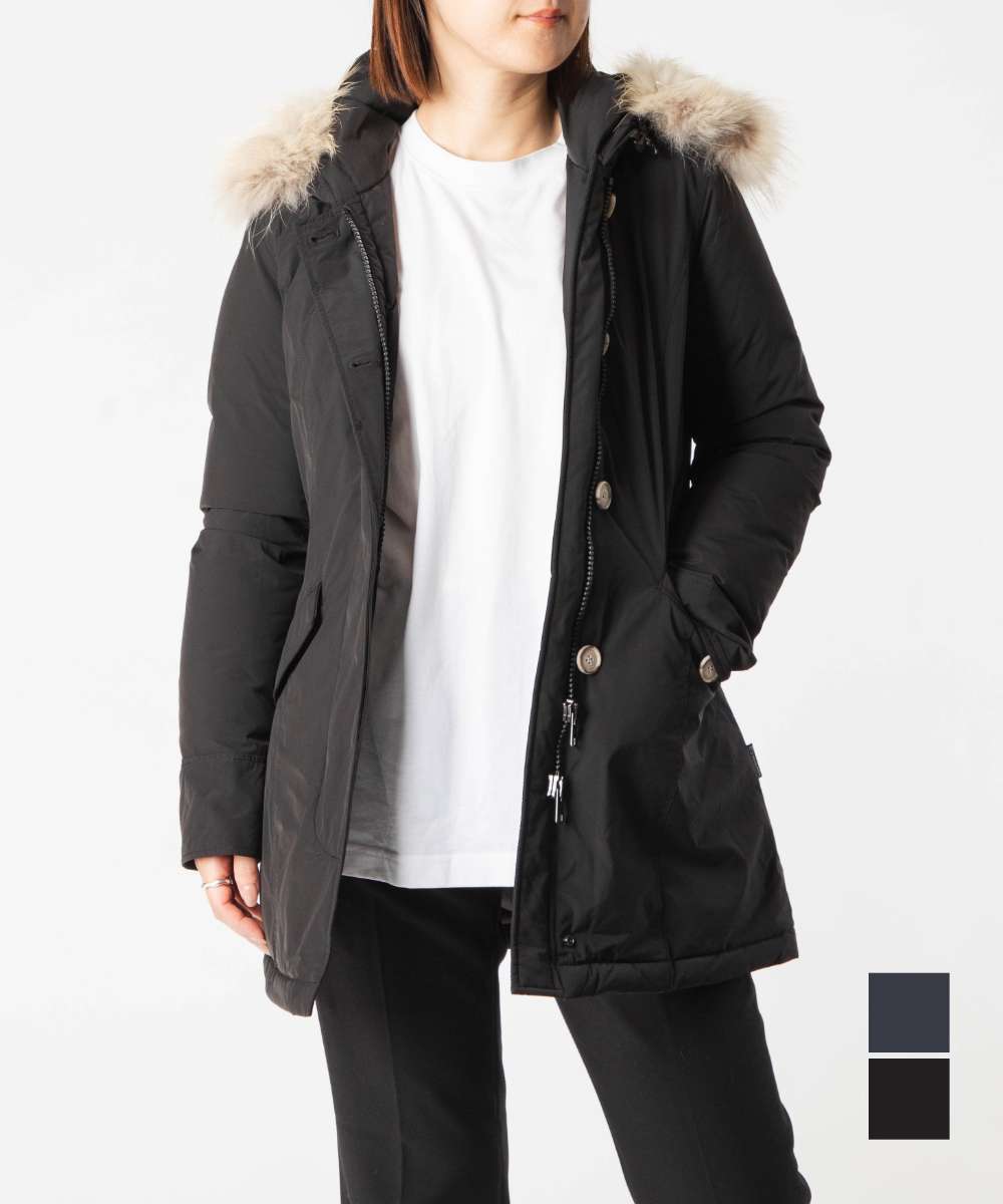 羊毛資産家 WOOLRICH ARCTIC PARKA アークティック アノラック Urban Touch with Detachable Fur アーバンタッチ デタッチャブル 毛皮 WWOU0652 FRUT3128 落ち込む上衣 落ち込む厚地の外套 ボンネット レディース アウター