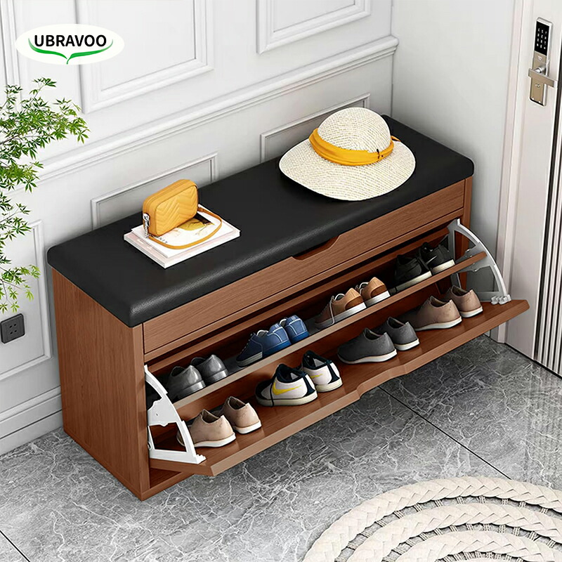 楽天市場】【限定P5】300円OFFクーポン 玄関ベンチシューズラック 省
