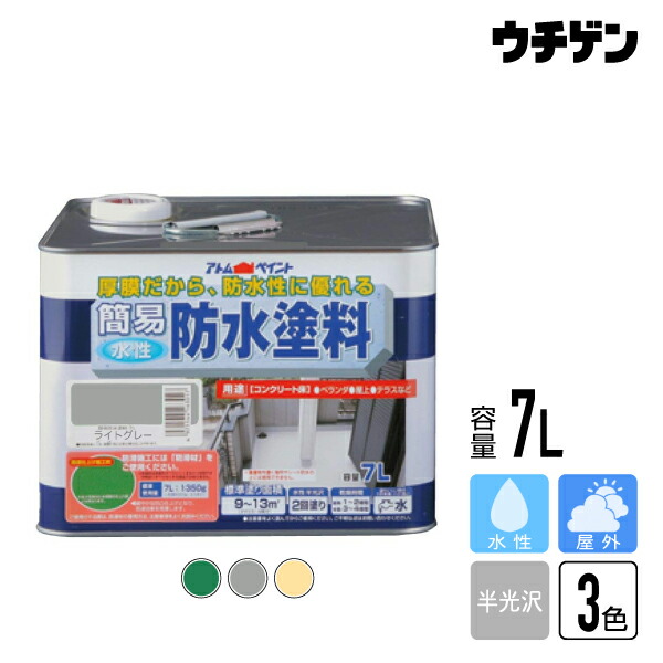 ペイント・塗料 アトムハウスペイント 水性竹炭塗料 3L 炭調ミルキー