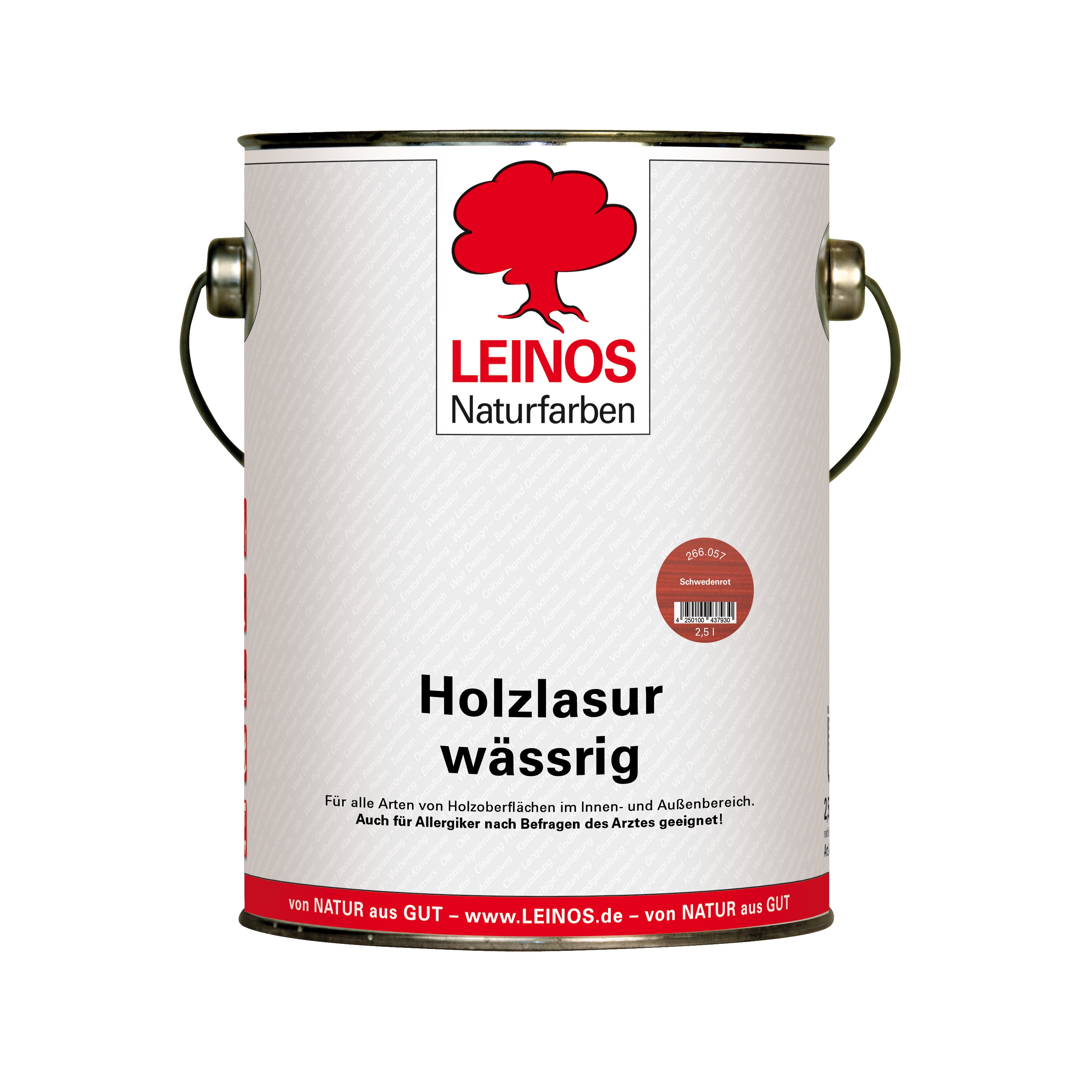 レイノス LN266-057 ウォーターオイルペイント スウェディッシュレッド 2.5L｜ウチゲンベース 店