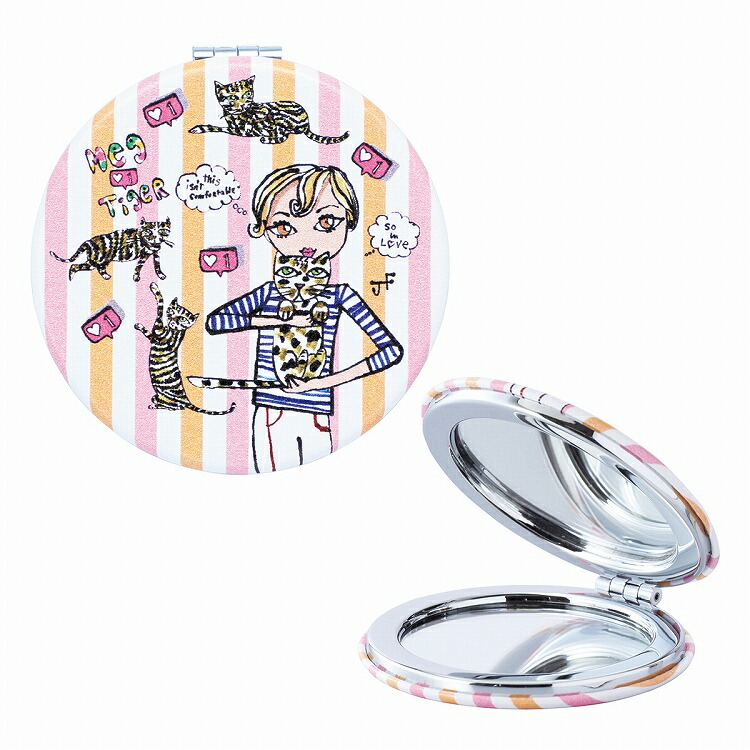 楽天市場 ジェフリー フルビマーリ Jeffrey Fulvimari ｊｆ２１ｆ ミニミラー ラブタイガー Uchino 手鏡 ハンドミラー コンパクトミラー ブランド かわいい ウチノタオル 内野タオル ギフト 贈り物 プレゼント Uchino Online Shop