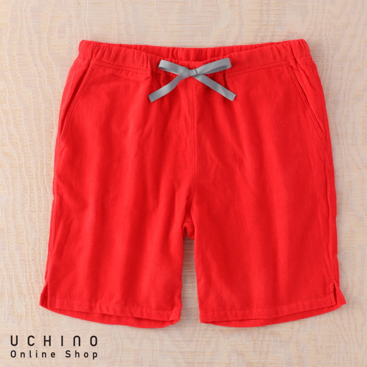 ウチノ　無撚糸ショートブルゾン　ルームウェア パジャマ-パジャマ・ウェア-UCHINO Online Shop