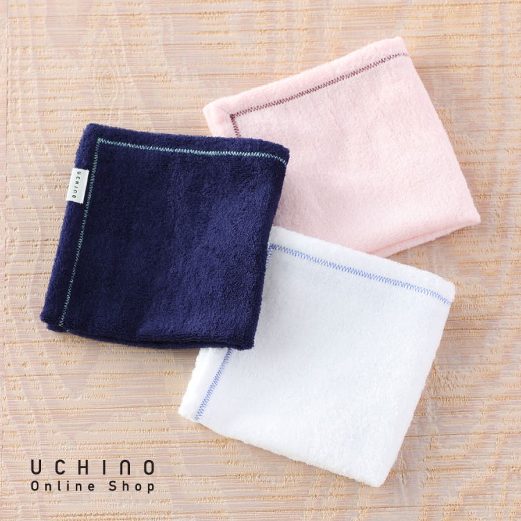 楽天市場】UCHINO エアリータッチ タオルハンカチ 約23×23cm 抗菌防臭