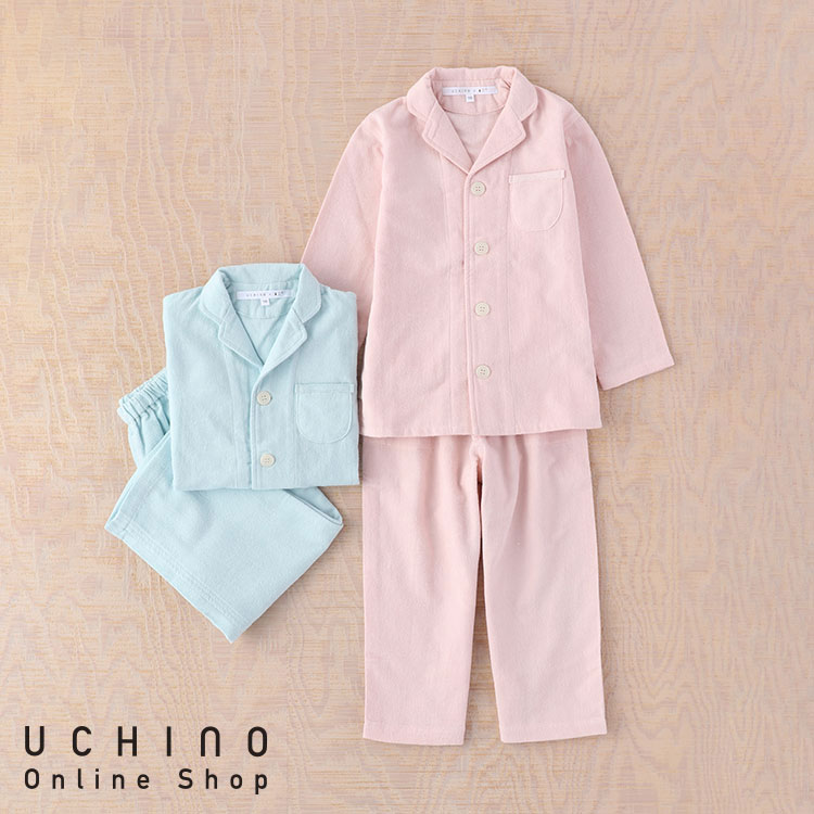 楽天市場】(SALE) UCHINO Ａ超極薄 キッズ パジャマ 110cm 長袖