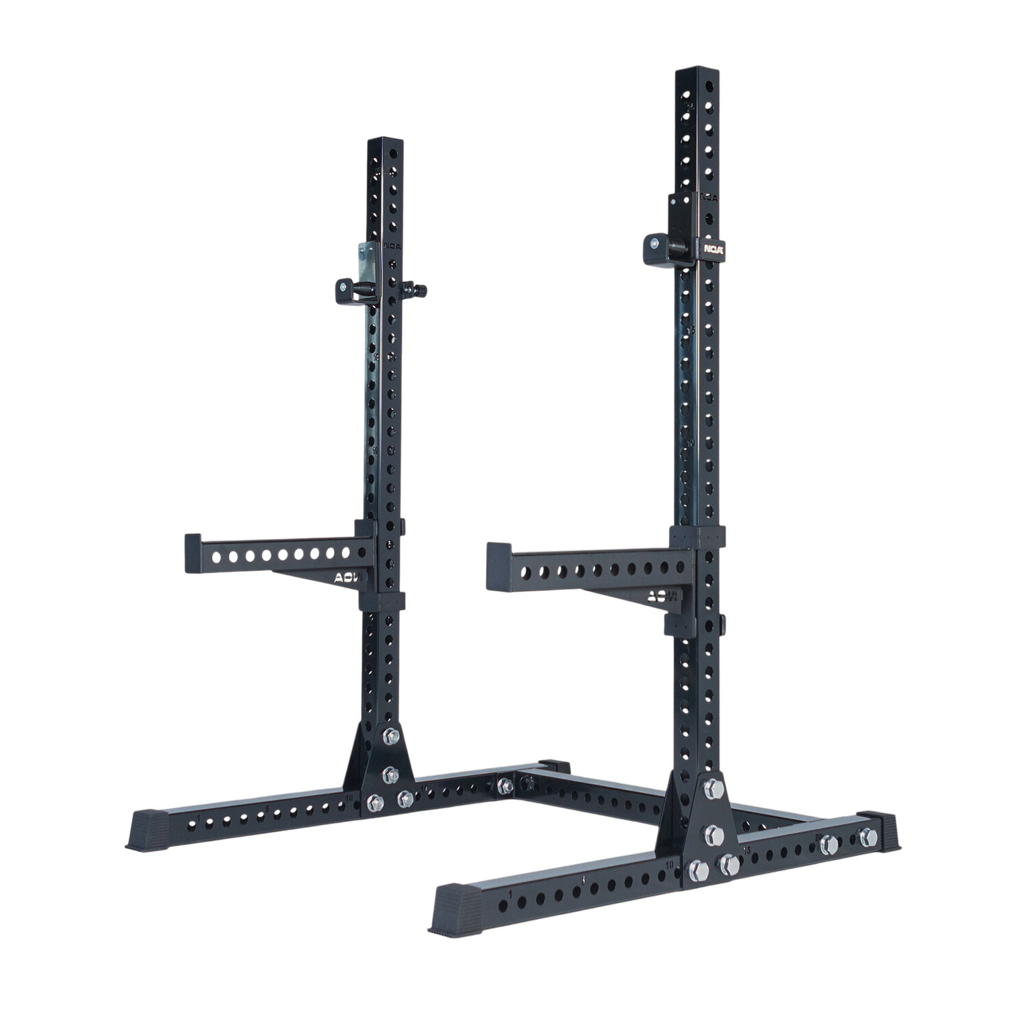 [ NGA ] スクワットラック パワーラック 高さ180cm 耐荷重454kg [ 筋トレ ベンチプレス バーベル スクワット ウエイト トレーニング器具 筋トレ器具 ] ウエイトリフティング 強度トレーニング ホームジム フィットネス器具 マルチジム