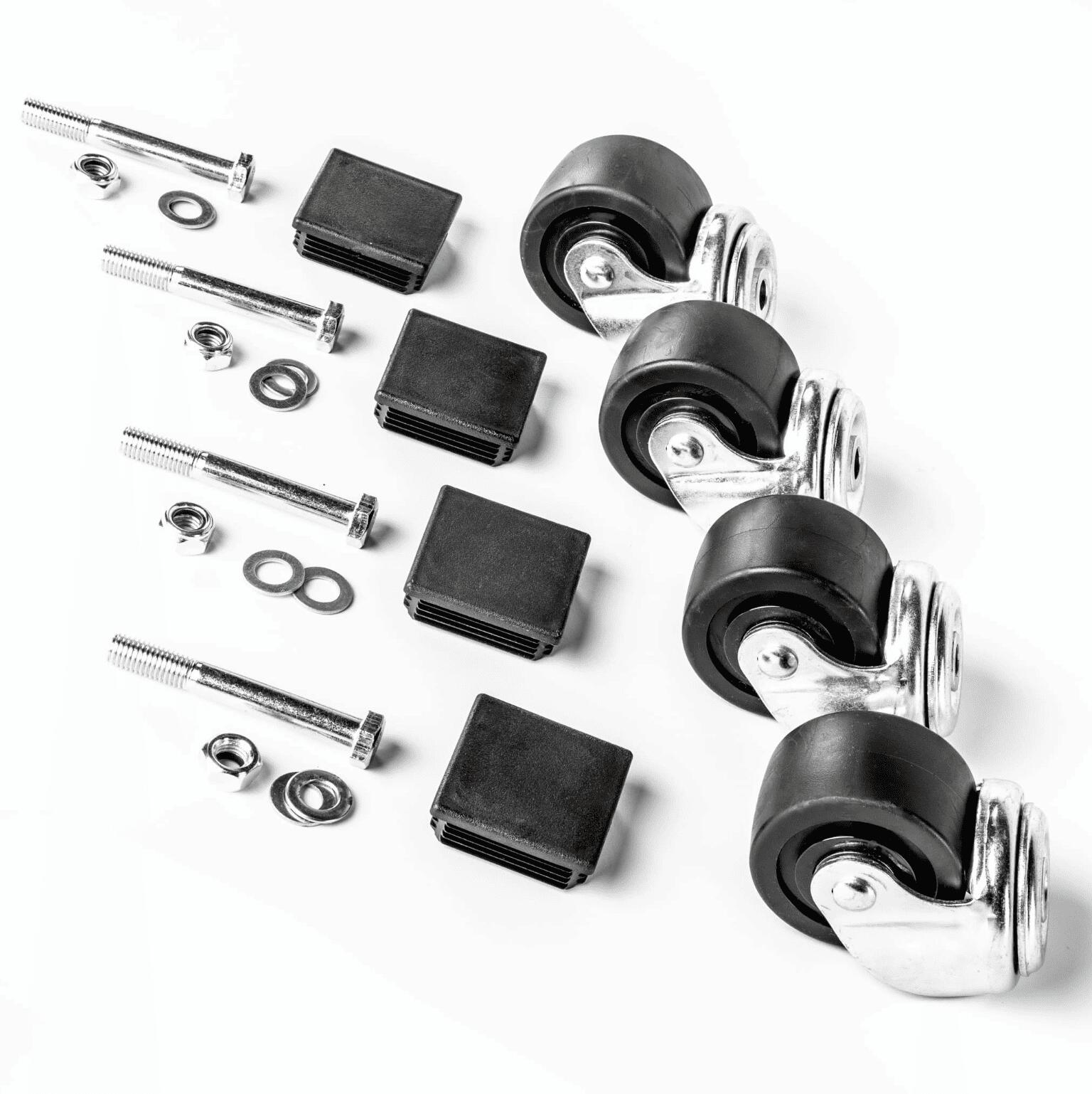 【ATX Fitness 正規販売店】 ウェイトプレートツリー用ホイールアタッチメント トレーニング器具 ウェイトラックアクセサリー フィットネス機器 ジム設備 重量プレート収納 バーベル整理 スポーツジム用品 エクササイズ機器 ホームジム