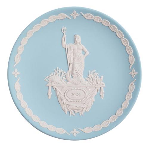 （ウェッジウッド）イヤープレート 2018年 新品未開封 2018年のイヤープレートも--ウェッジウッドからクリスマス・年末