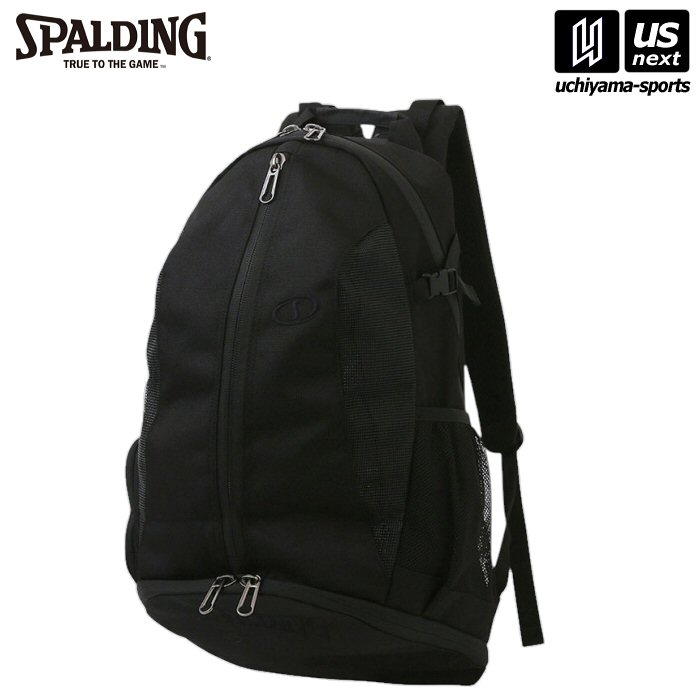スポルディング【 SPALDING 】 バスケットボール ケイジャープロ ブラック 【41-013BK バスケ バスケット リュック リュックサック 】 【メール便不可】[取り寄せ][自社]