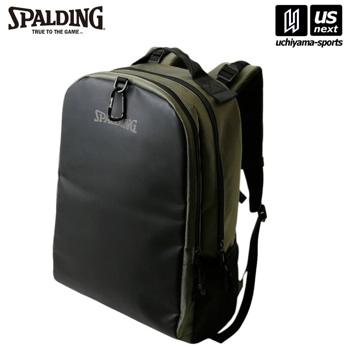 スポルディング【 SPALDING 】 バスケットボール ヴァースボックス カーキ×ブラック 【50-012KH バスケ バスケット リュック リュックサック 】 【メール便不可】[取り寄せ][自社]