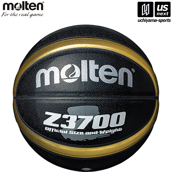 【新生活応援100円クーポン】モルテン【 molten 】バスケットボール Z3700 7号球 ブラック×ゴールド B7Z3700KZ 2026年継続モデル 【メール便不可】[取り寄せ][自社]