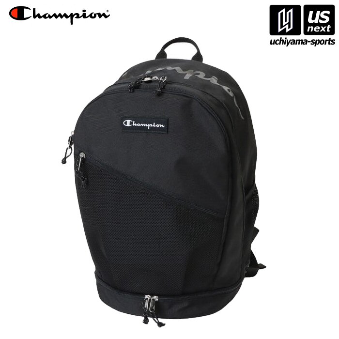 チャンピオン【 Champion 】 バスケットボール バックパック ブラック【C3-BB727B バスケット バスケ BACKPACK BASKETBALL リュック 部活】 【メール便不可】[取り寄せ] [自社]