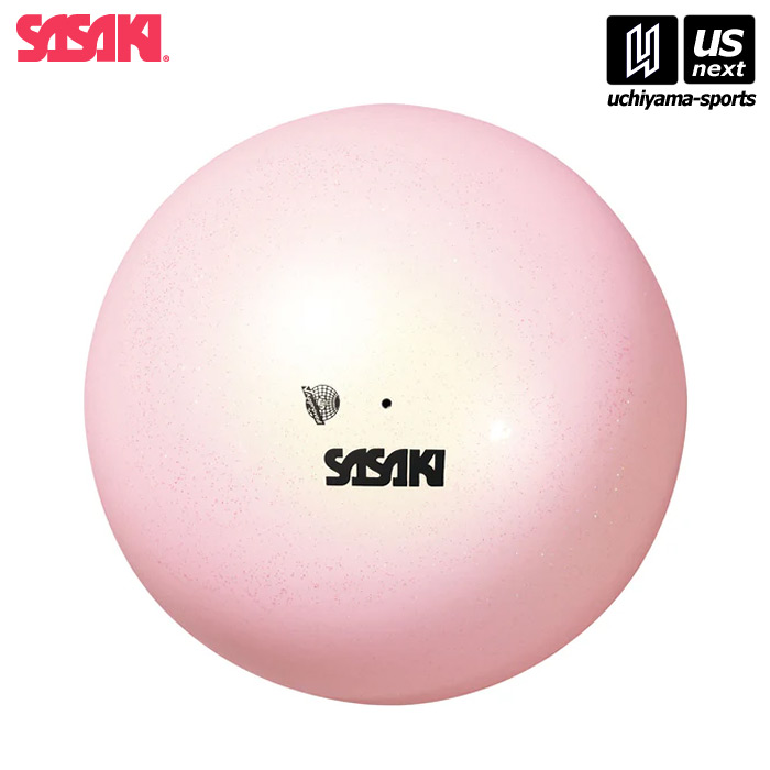 ササキ 【 SASAKI 】 新体操 オーロラボール アイスピンク M-207AU-F 【メール便不可】[取り寄せ][自社]