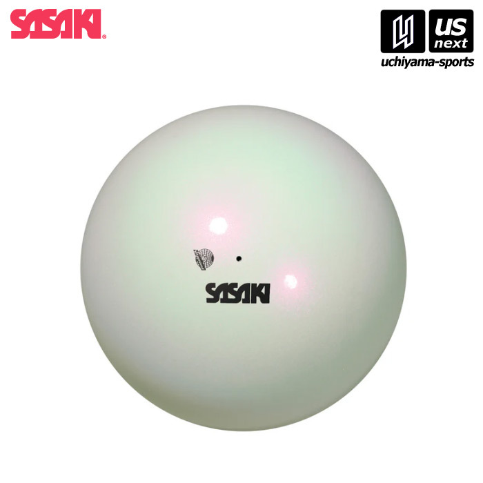 ササキ 【 SASAKI 】 新体操 マグネティックボール パールホワイト M-207MG-F 【メール便不可】[取り寄せ][自社]