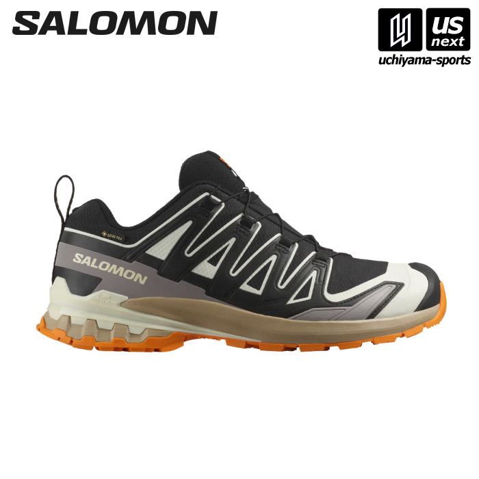 （国内正規品） サロモン 【 SALOMON 】 メンズ トレイルランニングシューズ XA PRO 3D V9 GORE-TEX 2026年春夏継続モデル 【 L47881900 ゴアテックス ランニング ハイキング トレイルラン アウトドア 山 ブラック 】 【翌日配達対象】【メール便不可】[自社]