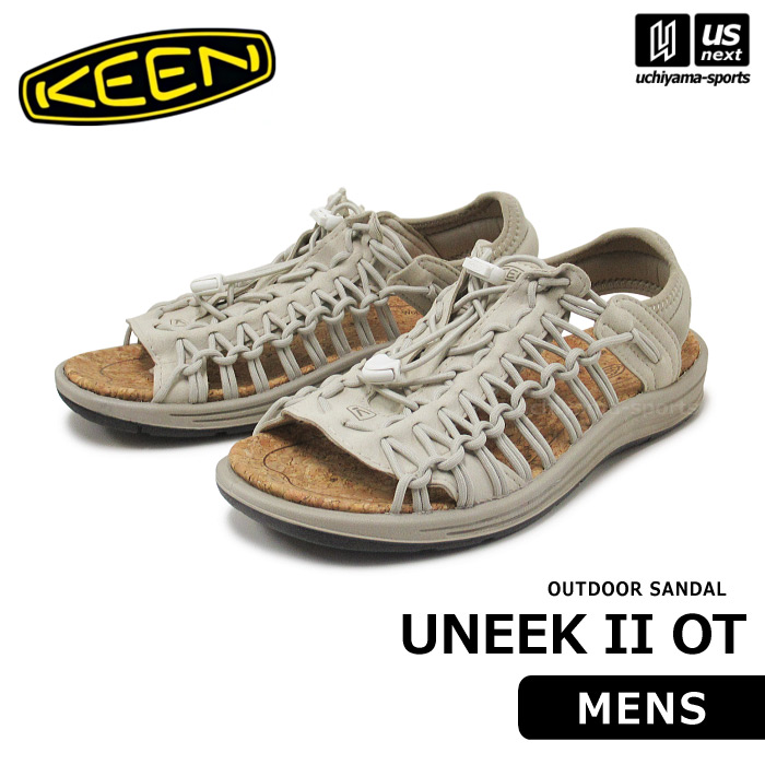 （国内正規品） KEEN キーン メンズ サンダル UNEEK II OT ユニーク ツー オーティー 2025年継続モデル 【 1028573 シューズ スニーカー アウトドア キャンプ 通勤 通学 男性 ベージュ 】 【翌日配達対象】【メール便不可】[自社]