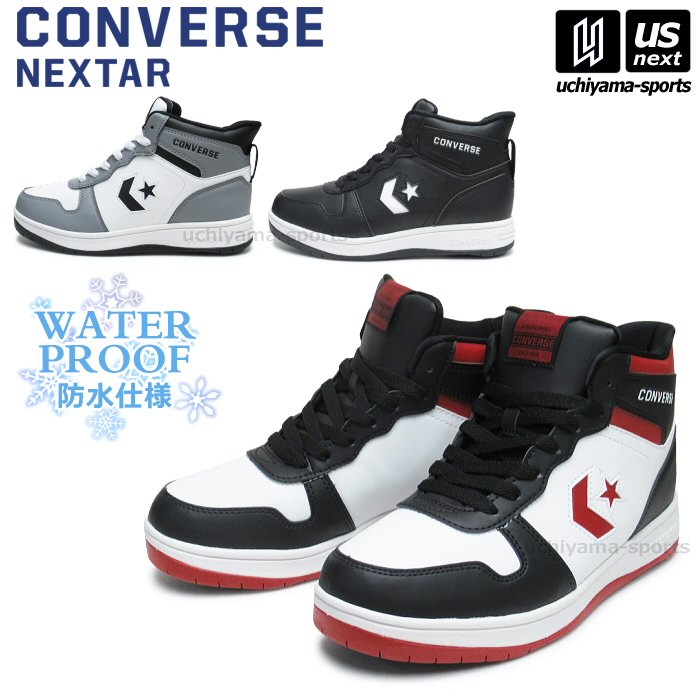 コンバース 【 CONVERSE 】 スノトレ スニーカー ネクスター NEXTAR 1360 WP MID 2025～26年秋冬モデル 【 ウィンターシューズ スノーシューズ ハイカット 通勤 通学 メンズ レディース 】【翌日配達対象】【メール便不可】[自社]