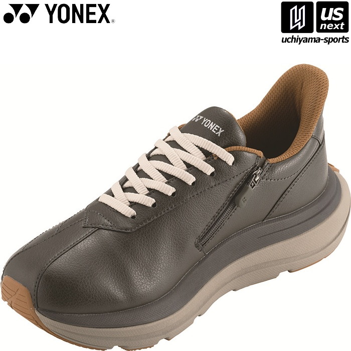【新生活応援100円クーポン】ヨネックス【 YONEX 】メンズ ウォーキングシューズ パワークッション M128 オリーブ SHWM128 靴幅3.5E 2026年継続モデル 【 オフコートシューズ シューズ スニーカー 旅行 歩き 】 【メール便不可】[取り寄せ][自社]