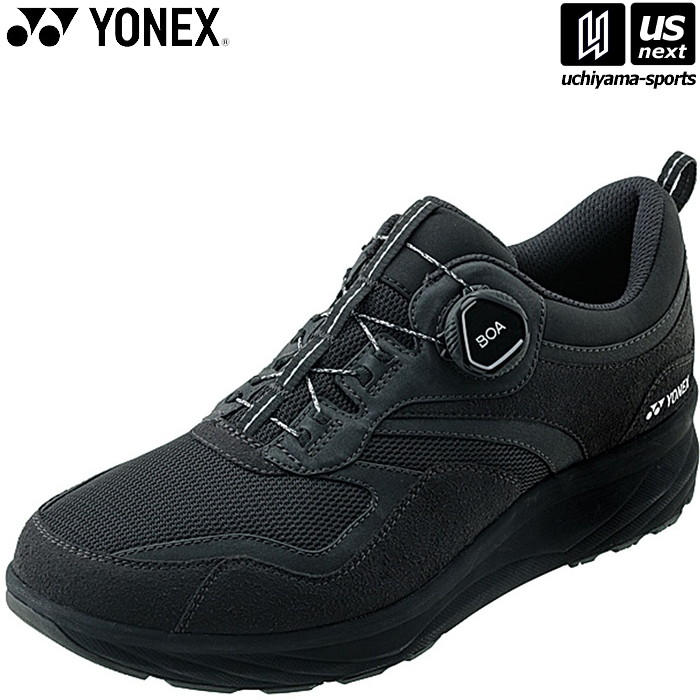 【新生活応援100円クーポン】ヨネックス【 YONEX 】 メンズ ウォーキングシューズ パワークッション MC114 ブラック SHWMC114 靴幅3.5E 2026年継続モデル 【メール便不可】[取り寄せ][自社]