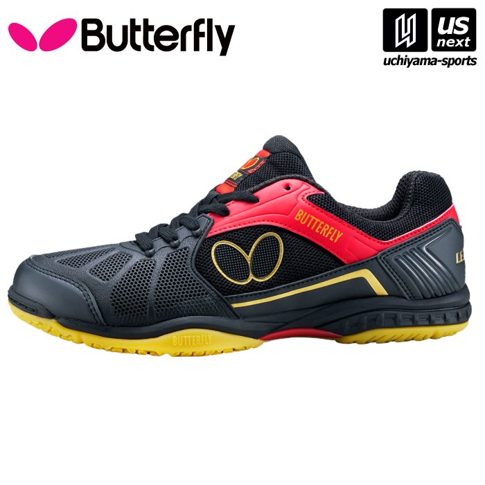バタフライ タマス【 Butterfly/Tamasu 】卓球シューズ レゾライン リフォネス ブラック【 93620 LEZOLINE RIFONES 卓球用シューズ 部活 クラブ 卓球】【メール便不可】[取り寄せ][自社]｜内山スポーツ店