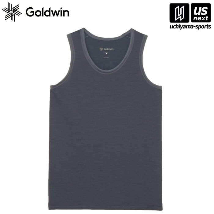【新生活応援100円クーポン】ゴールドウィン／シースリーフィット【 Goldwin／C3fit 】 レディース ウールブレンドメッシュタンク DC ダークチャコール【 GCW84301 タンクトップ インナー ウール アンダーウエア 】 【メール便不可】[取り寄せ][自社]