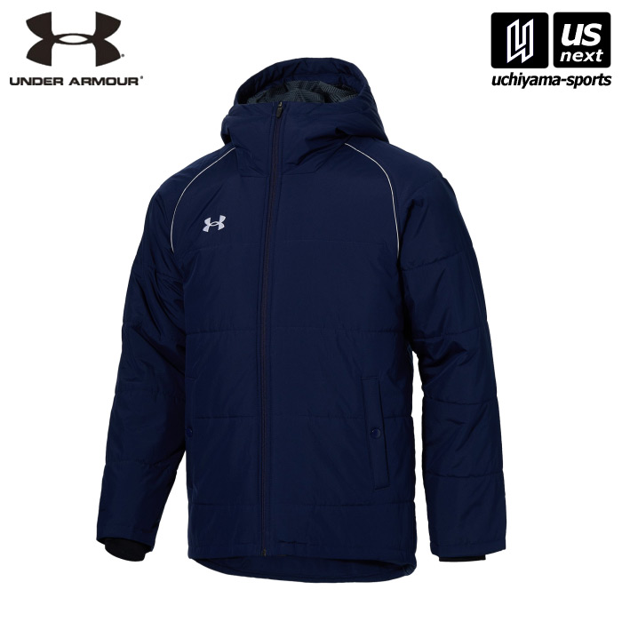 【新生活応援100円クーポン】アンダーアーマー 【 UNDER ARMOUR 】 UAチーム インサレーテッド ジャケット ミッドナイトネイビー 1381848 【メール便不可】[取り寄せ][自社]