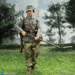 1/6 12インチDiD WW2 第二次世界大戦 T・ベッカー ドイツ軍 親衛隊 DID】D80166 WW2 German military policeman - Richard 第二次