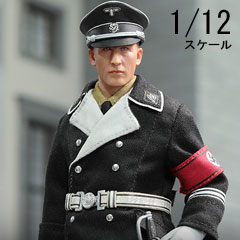 DID 1/12 ドイツ コマンダー オットー カリウス XD80027 DID】XD80027 1/12 WW2 German Panzer Commander-Otto Carius