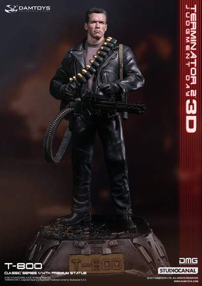 Uchusen It Is Judgment Day T 800 Terminator 2 T2 T 800 1 4 Scale