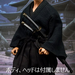 楽天市場 Wolfking Wk021 C 男性着物 日本刀セット 1 6スケール 男性コスチュームセット 宇宙船 Toys Figures 楽天市場店