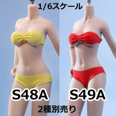 楽天市場】【TBLeague】Female Super Flexible Seamless Bodies PLLB2020-S38A (pale)  S39A (suntan) TBリーグ 1/6スケール シームレス女性ボディ （ヘッドなし） 素体 デッサン人形 : 宇宙船 TOYS＆FIGURES  楽天市場店