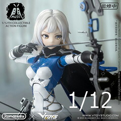 【Romankey X VTOYS】1/12 MUSE ミューズ 1/12スケール 完成品アクションフィギュア｜宇宙船 TOYS＆FIGURES 店