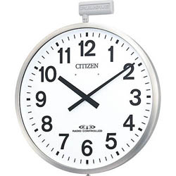 全世界送料無料/4MY611-N19ポールウェーブSF CITIZEN シチズン 電波掛時計（屋外用・ポール時計） 掛け時計 プレゼント フォーマル