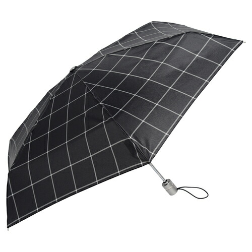 8364 w80 totes totsu totes line折叠伞灰色检查女士晴雨兼用国内