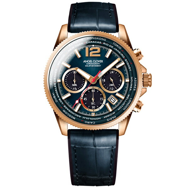 【10％OFFクーポン利用で】MOS42PNV-NV Angel Clover エンジェルクローバー MONDO SOLAR モンドソーラー メンズ 腕時計 国内正規品 送料無料