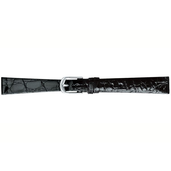 【エントリーで10倍＋2,000円OFFクーポン】BWE880AD BAMBI LEATHER バンビ レザー 黒 ブラック 腕時計用 革バンド 送料無料