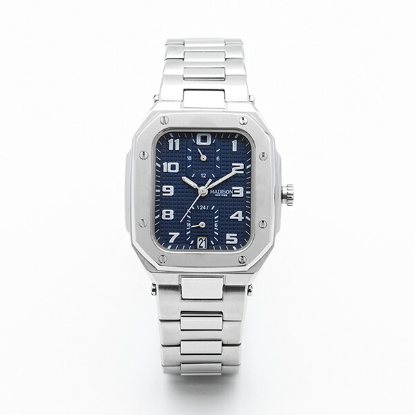 【10％OFFクーポン利用で】MA011012-3 MADISON NEW YORK マディソン ニューヨーク メンズ 腕時計 国内正規品 送料無料