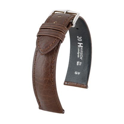 【2,000円OFFクーポン利用で】01009015-2-22 HIRSCH ヒルシュ Camel grain キャメルグレイン 革バンド 腕時計用 交換用ベルト プロスキン アレルギーコーティング 国内正規品 送料無料