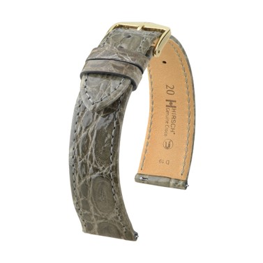 【2,000円OFFクーポン利用で】01808030-2-20 HIRSCH Genuine Croco ヒルシュ 腕時計用 革バンド 国内正規品 送料無料｜Gショック 腕時計 わっしょい村