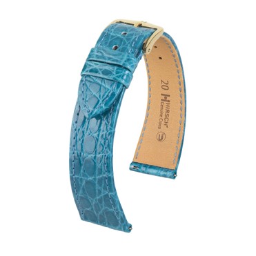 【10％OFFクーポン利用で】01808083-2-20 HIRSCH Genuine Croco ヒルシュ 腕時計用 革バンド 国内正規品 送料無料