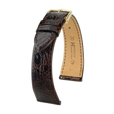 【10％OFFクーポン利用で】01808010-1-20 HIRSCH Genuine Croco ヒルシュ 腕時計用 革バンド 国内正規品 送料無料